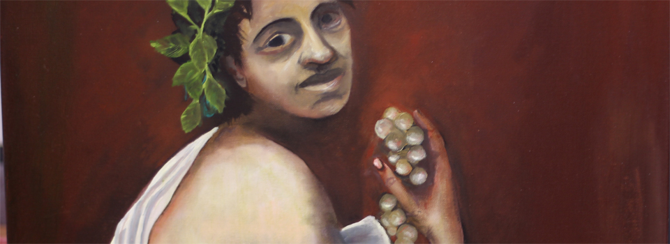 ‘Sick Bacchus’ 2014 Oil on Canvas